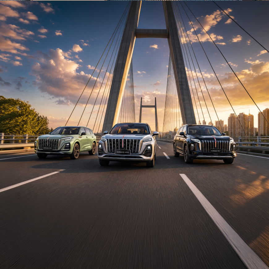 Кроссоверы. Hongqi HS3