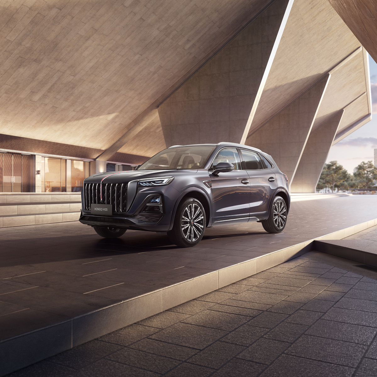 Кроссоверы. Hongqi HS5